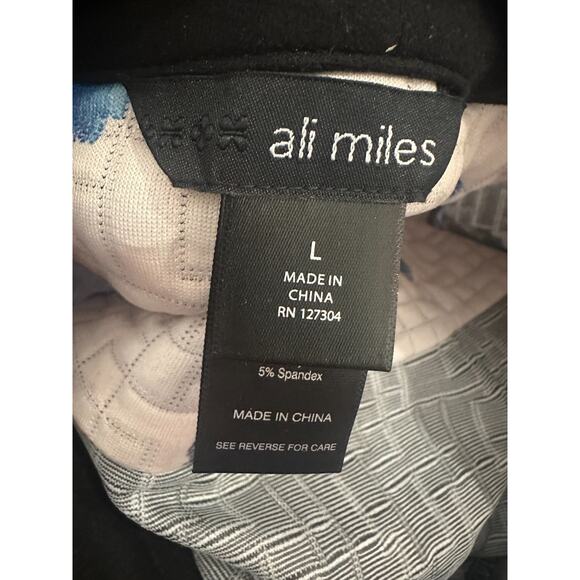 Ali Miles Textured Colorful Modernist Art to Wear Button Front Jacket Size Large - Picture 10 of 12